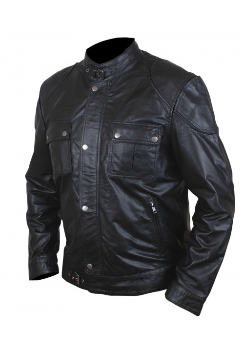 Men's Wanted Black Jacket